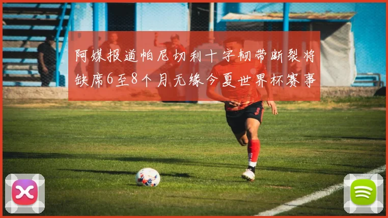 阿媒报道帕尼切利十字韧带断裂将缺席6至8个月无缘今夏世界杯赛事